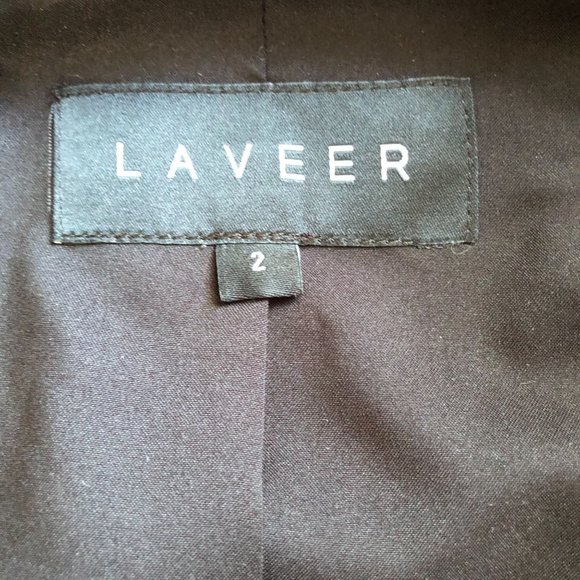 Laveer Colorblock Herringbone Wool Blend Jacket Size 2 - Picture 11 of 13